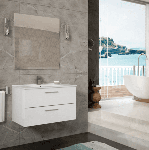 mueble de baño IMC suspendido dos cajones