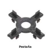 PB-TABS 2 mm pestaña junta