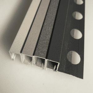 Listelo de aluminio texturizado