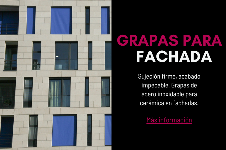 Grapas de fachada